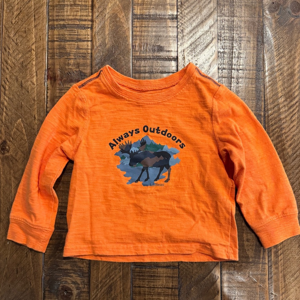 L.L. Bean Infants' and Toddlers' Graphic Tee, Long-Sleeve
